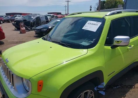 2018 Jeep Renegade Limited from USA, damaged, VIN ZACCJADB6JPH15193